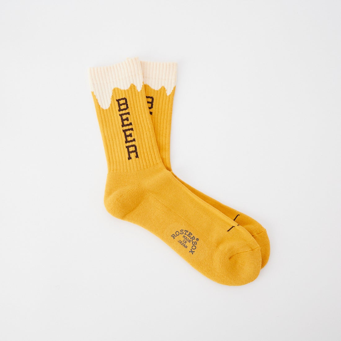 ROSTER SOX [ロスターソックス] BEER ソックス [RS-131] YELLOW