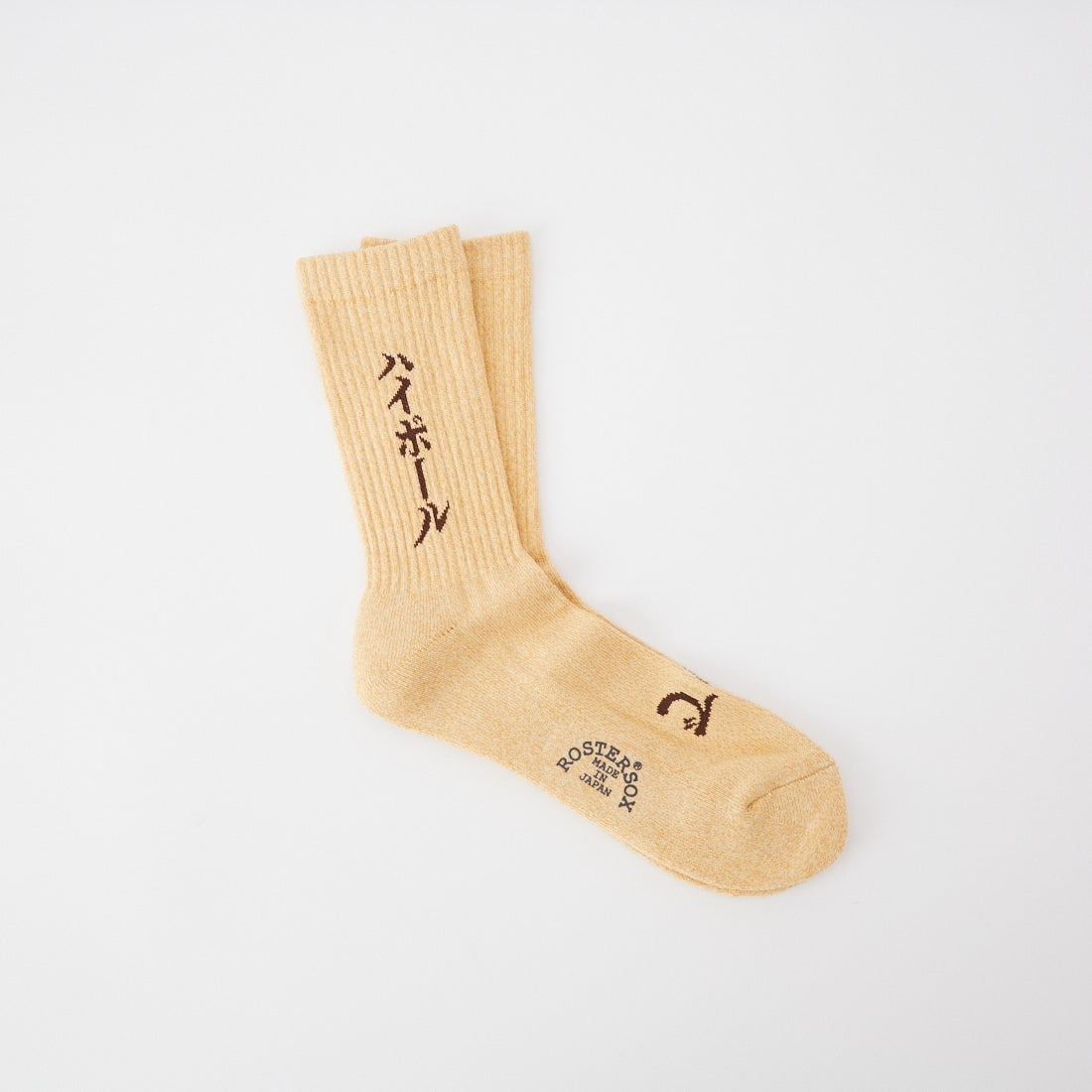 ROSTER SOX [ロスターソックス] HIGHBALL ソックス [RS-246] BEIGE