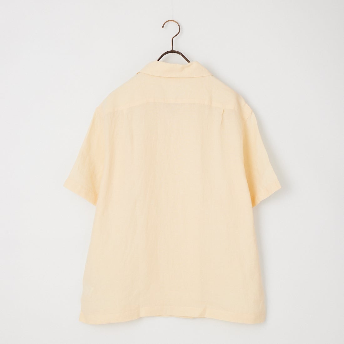 LACOSTE [ラコステ] リネンオープンカラーシャツ [CH2339] 056 NATURE