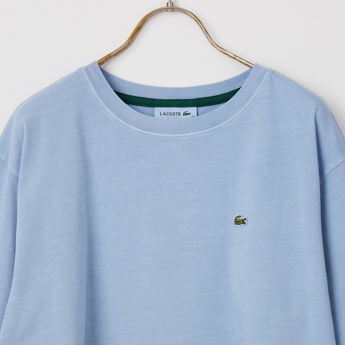 LACOSTE [ラコステ] ピグメントダイTシャツ [TF026] HBA CHAMBR