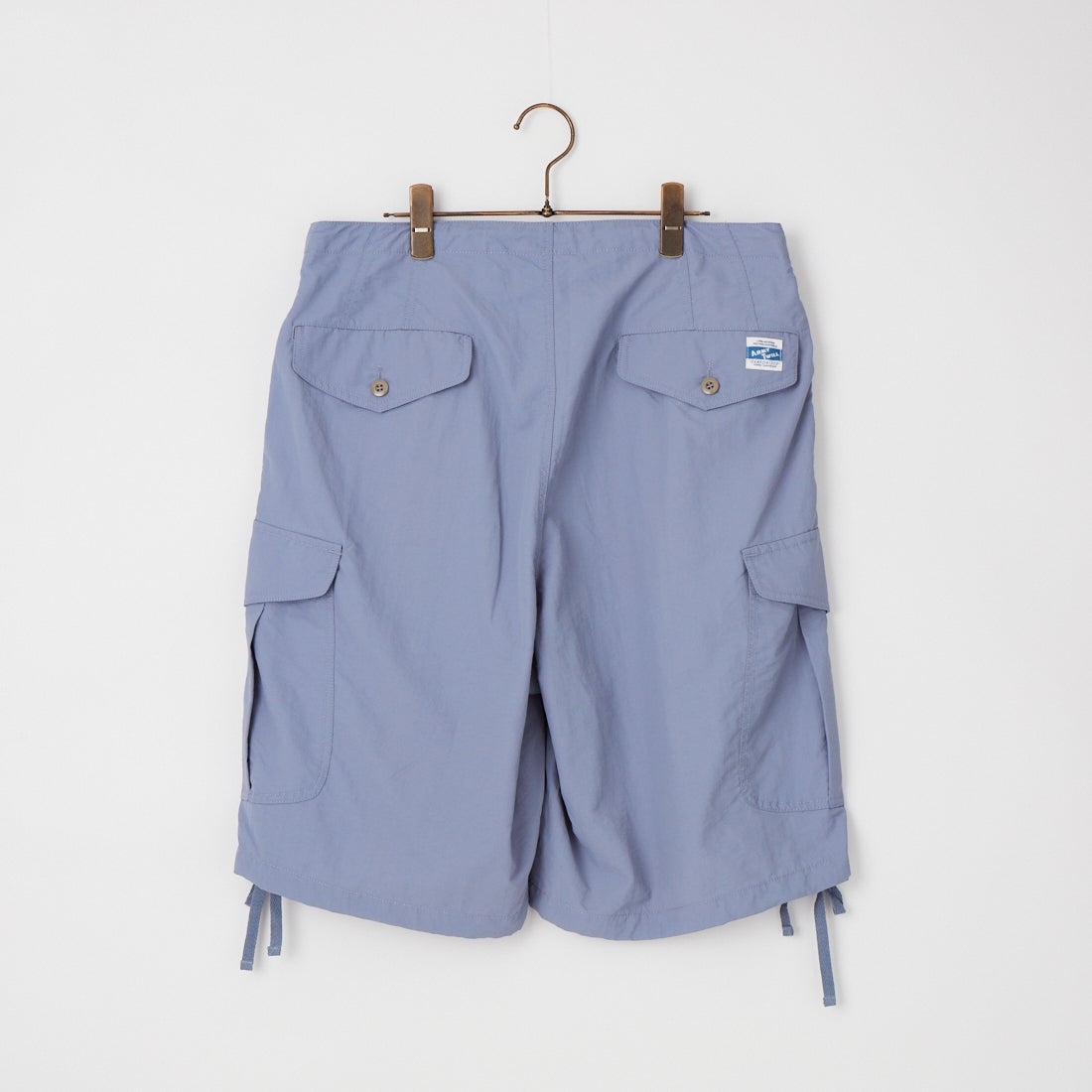 ARMY TWILL SANFORIZED [アーミーツイル サンフォライズド] ナイロンオックスカーゴショーツ [AM-2615006] BLUE