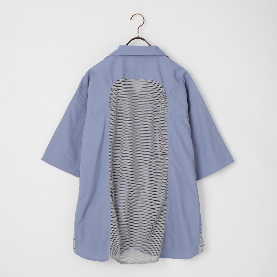 ARMY TWILL SANFORIZED [アーミーツイル サンフォライズド] ナイロンオックスメッシュシャツ [AM-2617006] BLUE