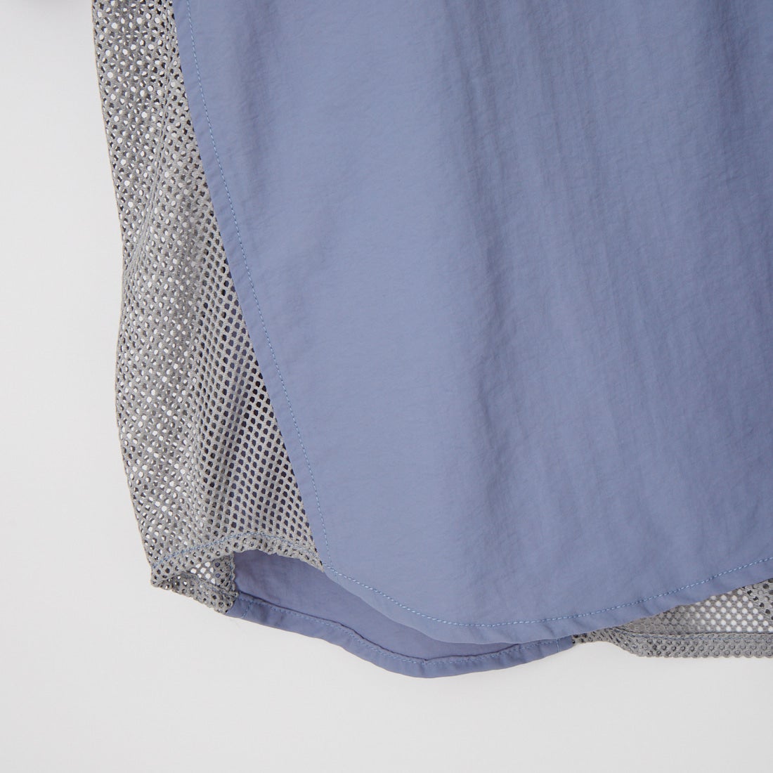 ARMY TWILL SANFORIZED [アーミーツイル サンフォライズド] ナイロンオックスメッシュシャツ [AM-2617006] BLUE