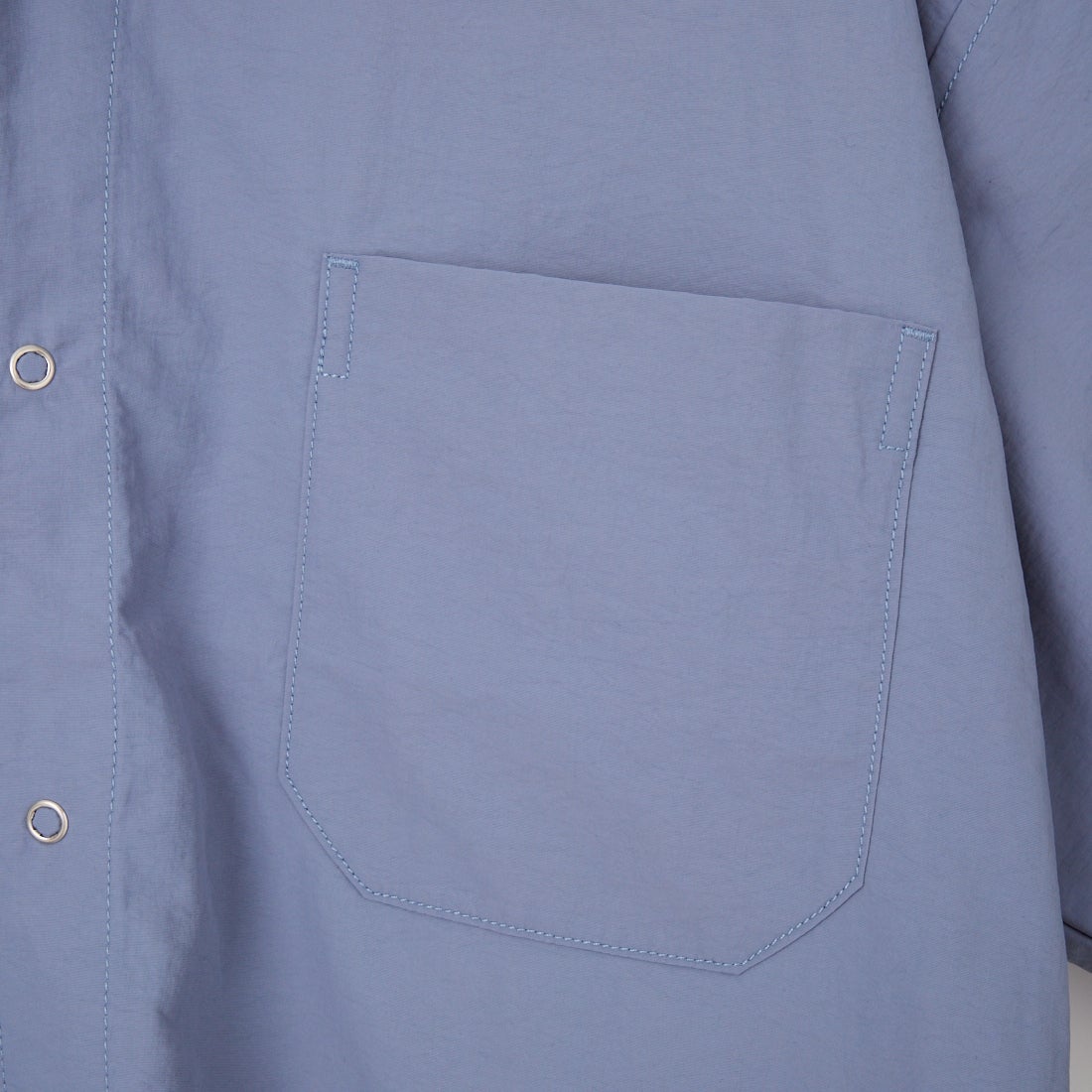 ARMY TWILL SANFORIZED [アーミーツイル サンフォライズド] ナイロンオックスメッシュシャツ [AM-2617006] BLUE