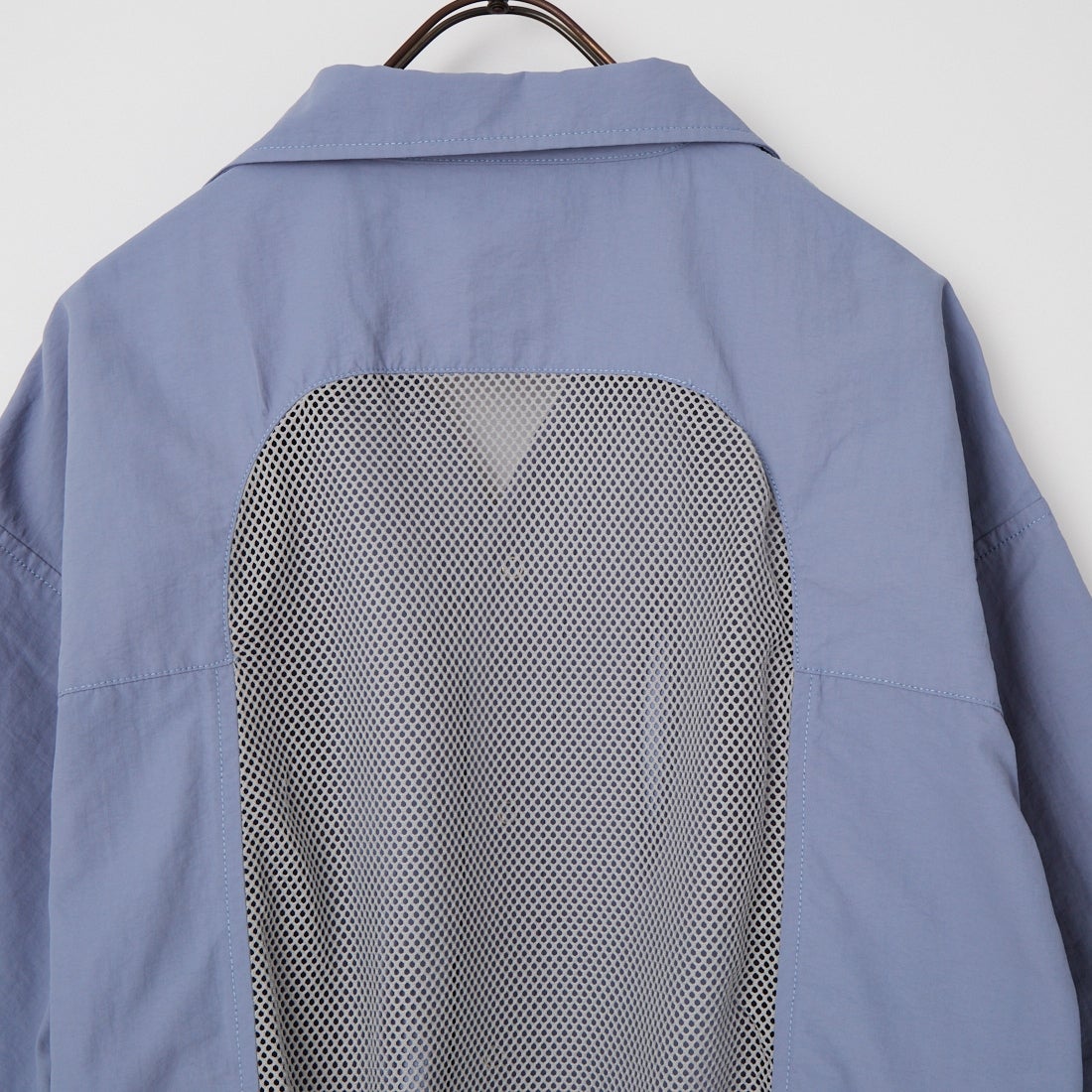 ARMY TWILL SANFORIZED [アーミーツイル サンフォライズド] ナイロンオックスメッシュシャツ [AM-2617006] BLUE