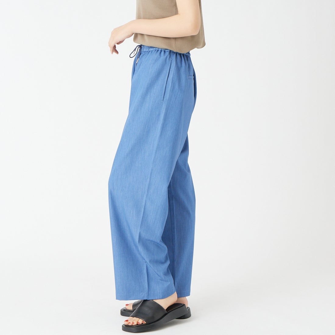 Jeans Factory Clothes [ジーンズファクトリークローズ] イージーワイドデニムパンツ [IN26-PT-6] ﾕｰｽﾞﾄﾞ &&モデル身長：162cm 着用サイズ：36&&