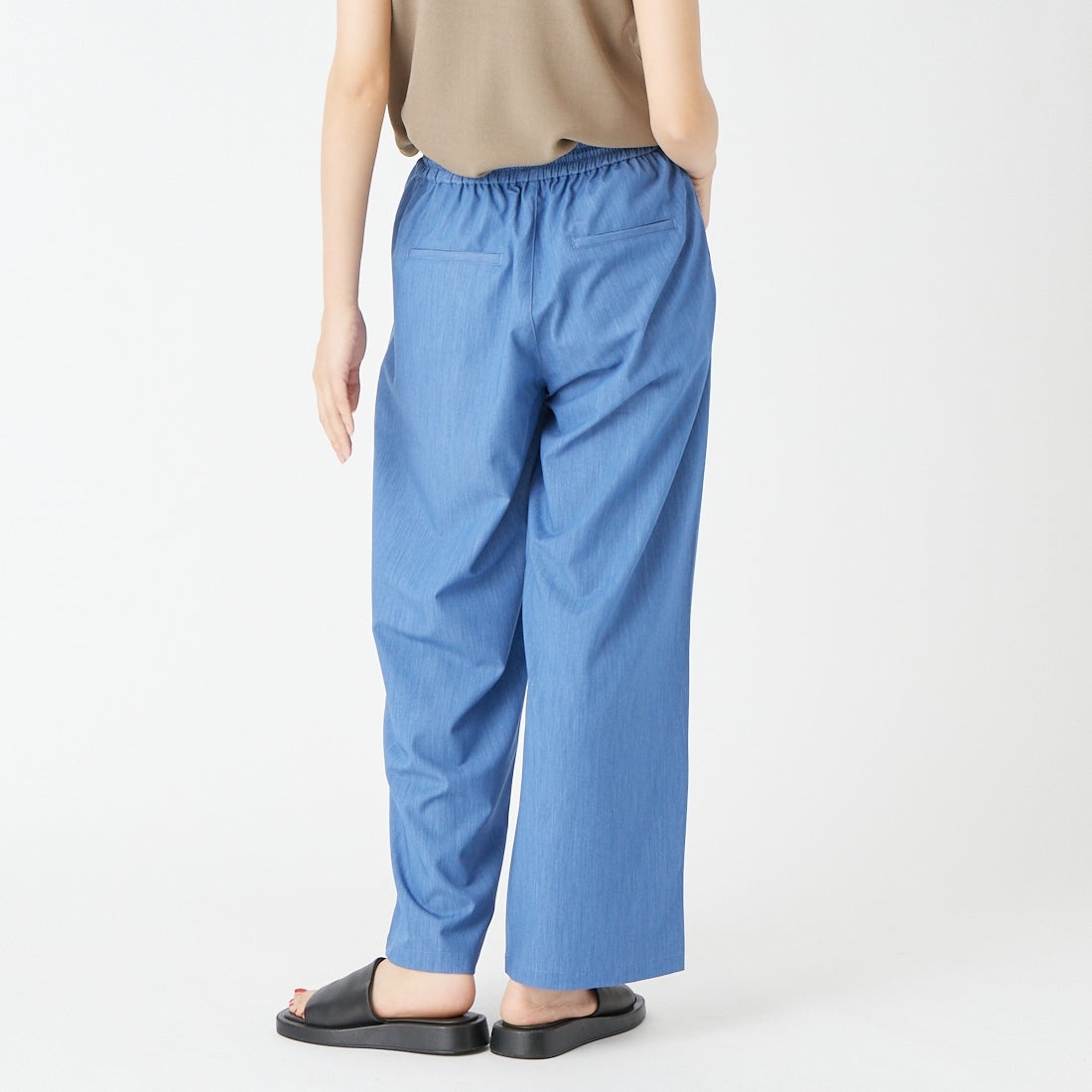 Jeans Factory Clothes [ジーンズファクトリークローズ] イージーワイドデニムパンツ [IN26-PT-6] ﾕｰｽﾞﾄﾞ &&モデル身長：162cm 着用サイズ：36&&