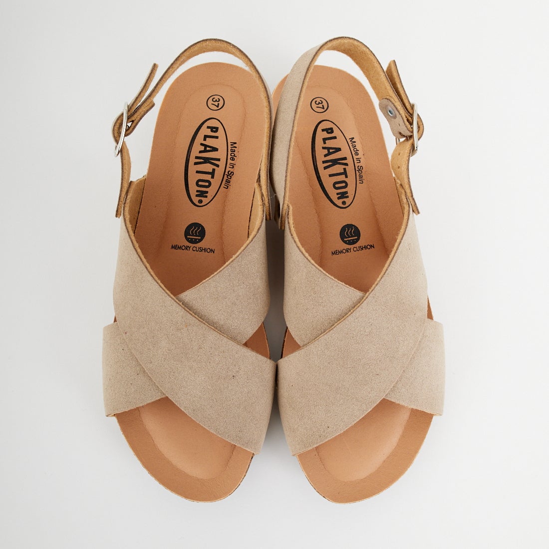 PLAKTON [プラクトン] 別注 バックベルトサンダル [716267-MC-JF] BEIGE