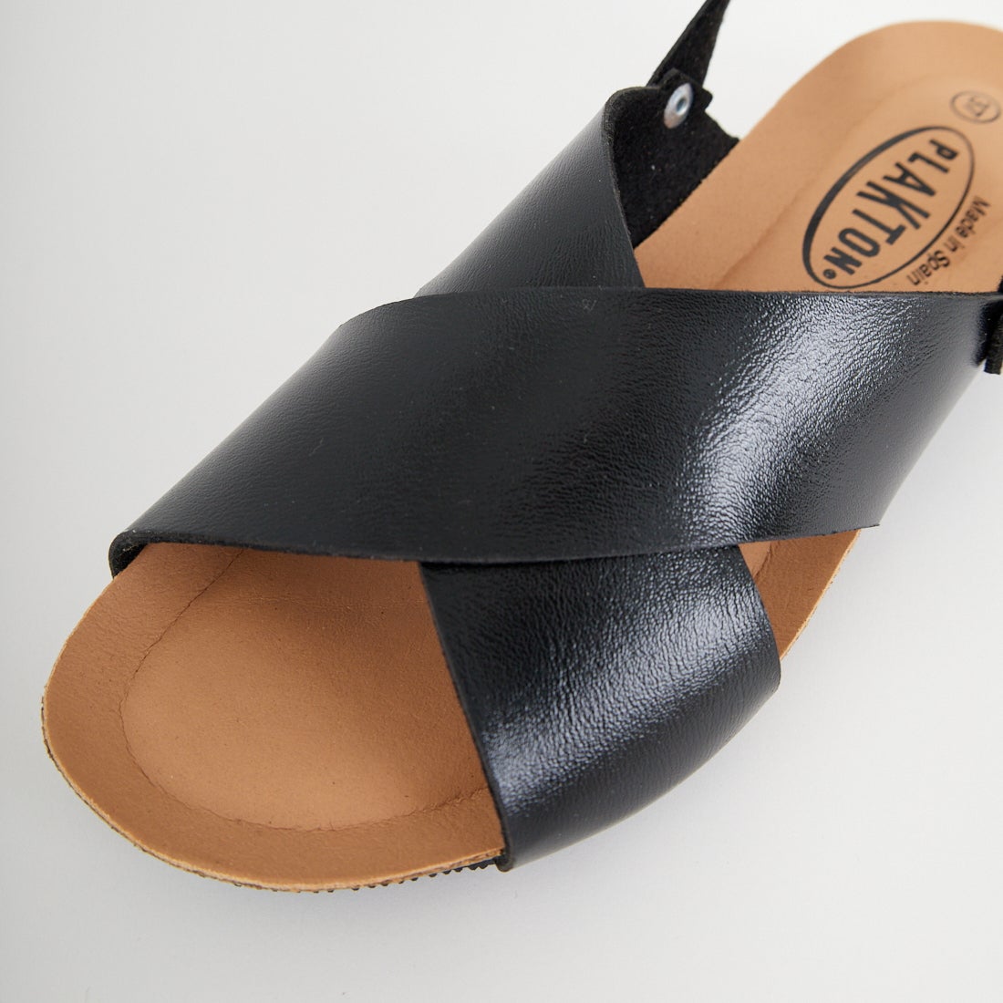 PLAKTON [プラクトン] 別注 バックベルトサンダル [716267-MC-JF] BLACK