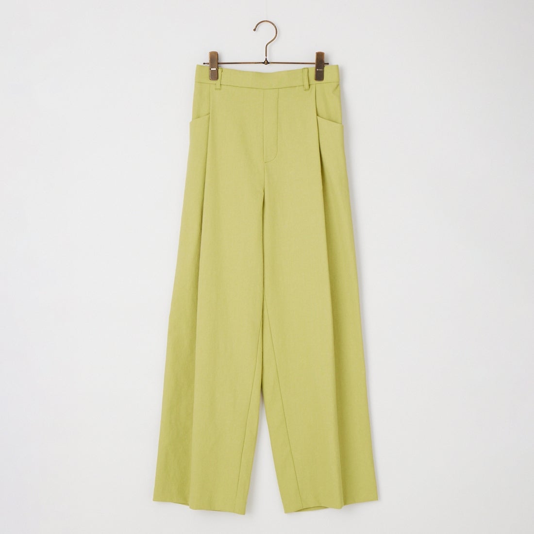 Jeans Factory Clothes [ジーンズファクトリークローズ] シェルタリングドライイージーワイドパンツ [21268056] 060 Lｸﾞﾘｰﾝ