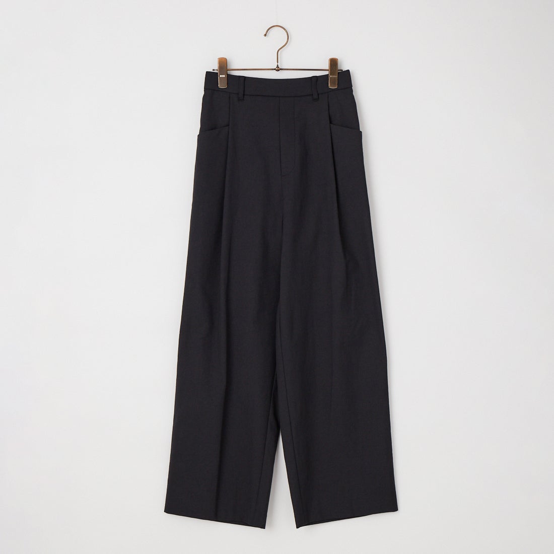 Jeans Factory Clothes [ジーンズファクトリークローズ] シェルタリングドライイージーワイドパンツ [21268056] 004 ﾌﾞﾗｯｸ