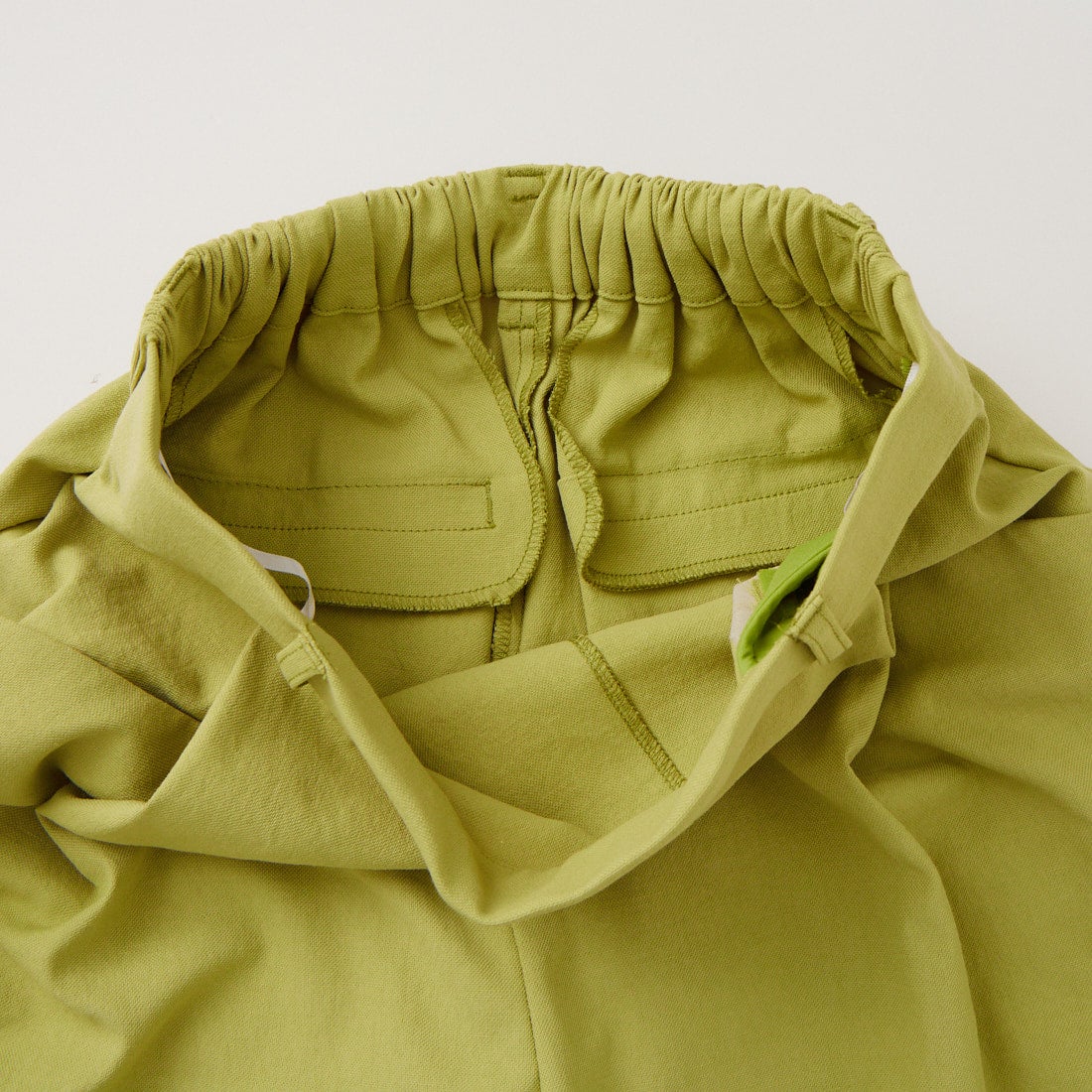 Jeans Factory Clothes [ジーンズファクトリークローズ] シェルタリングドライイージーワイドパンツ [21268056] 060 Lｸﾞﾘｰﾝ