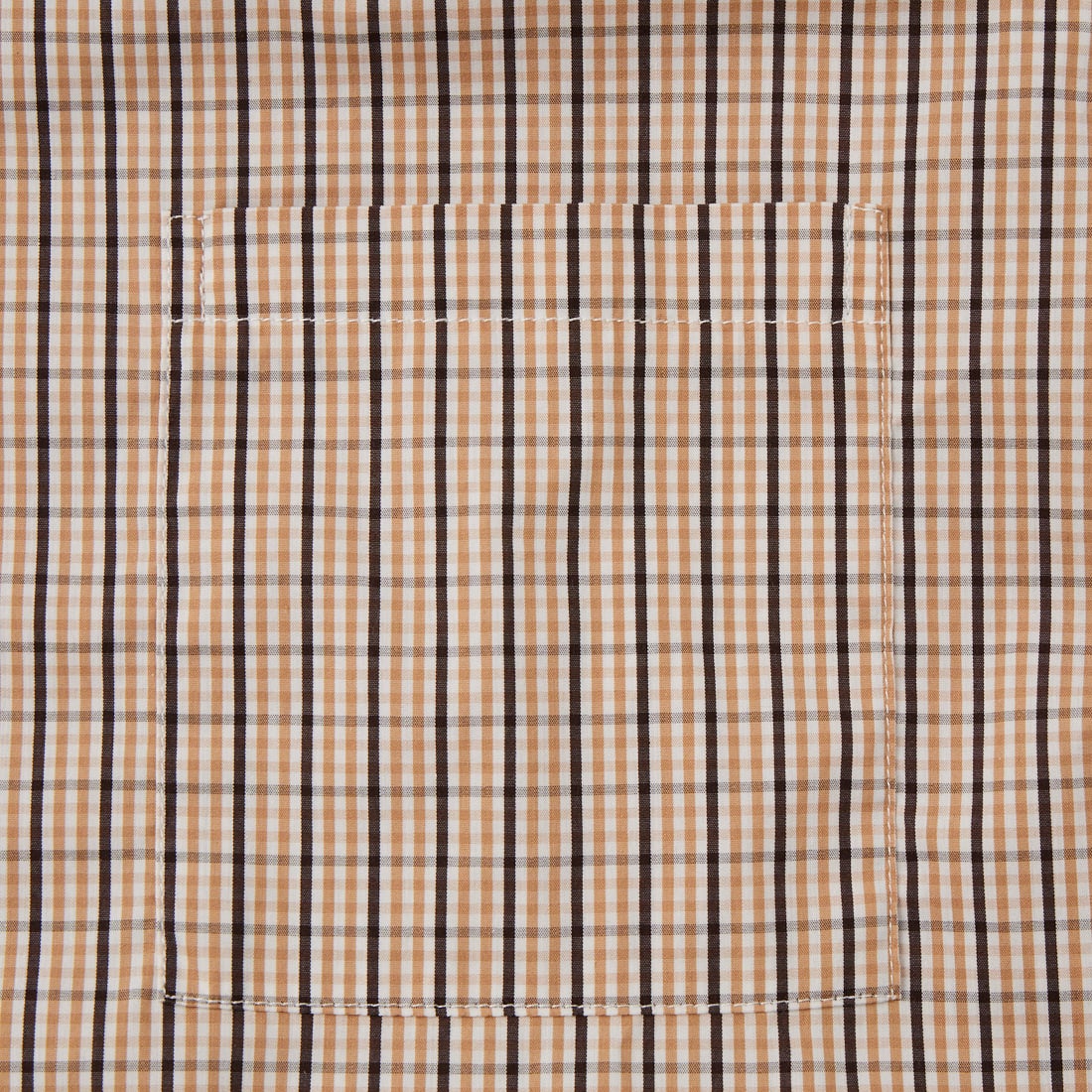Jeans Factory Clothes [ジーンズファクトリークローズ] ショートスリーブ メンズライクビッグシャツ [IN8-SH-6] BEG CHK