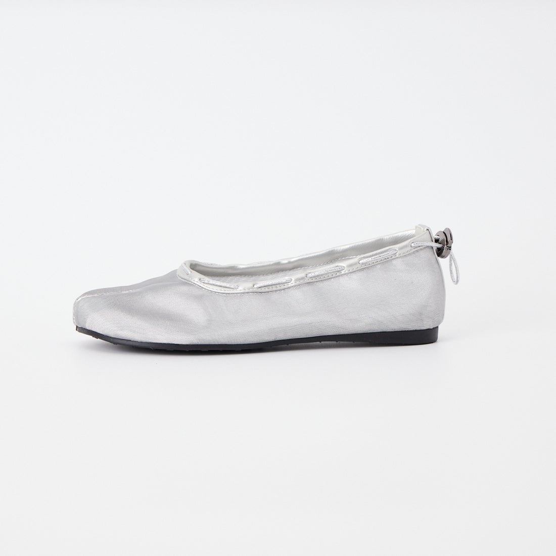PAES [ペイズ] メッシュエア ストリングフラットシューズ [MESH-AIR-STRING-FLAT] SILVER