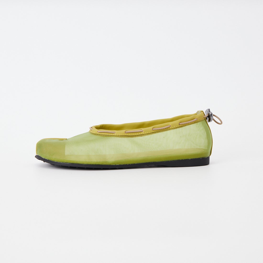 PAES [ペイズ] メッシュエア ストリングフラットシューズ [MESH-AIR-STRING-FLAT] LIME