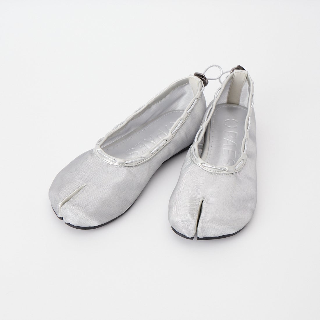 PAES [ペイズ] メッシュエア ストリングフラットシューズ [MESH-AIR-STRING-FLAT] SILVER