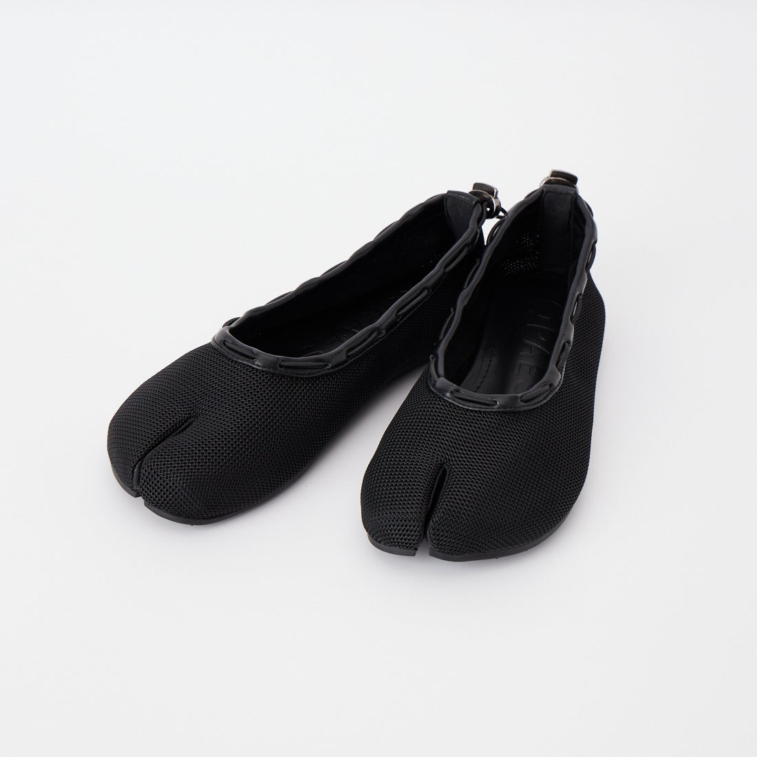 PAES [ペイズ] メッシュエア ストリングフラットシューズ [MESH-AIR-STRING-FLAT] BLACK
