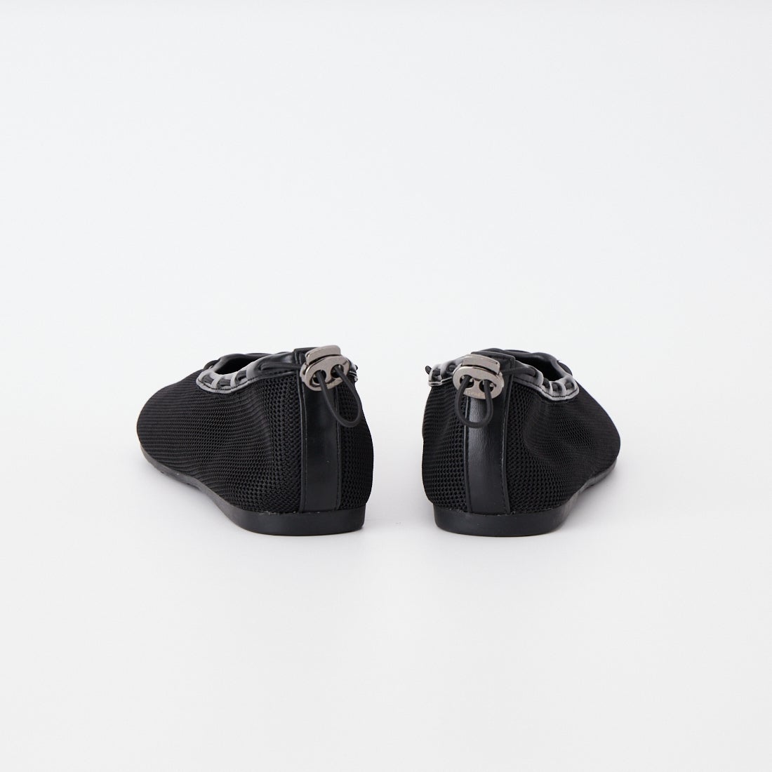 PAES [ペイズ] メッシュエア ストリングフラットシューズ [MESH-AIR-STRING-FLAT] BLACK