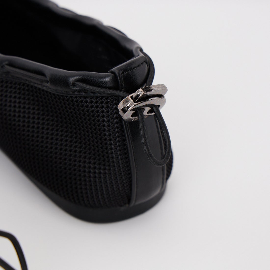 PAES [ペイズ] メッシュエア ストリングフラットシューズ [MESH-AIR-STRING-FLAT] BLACK