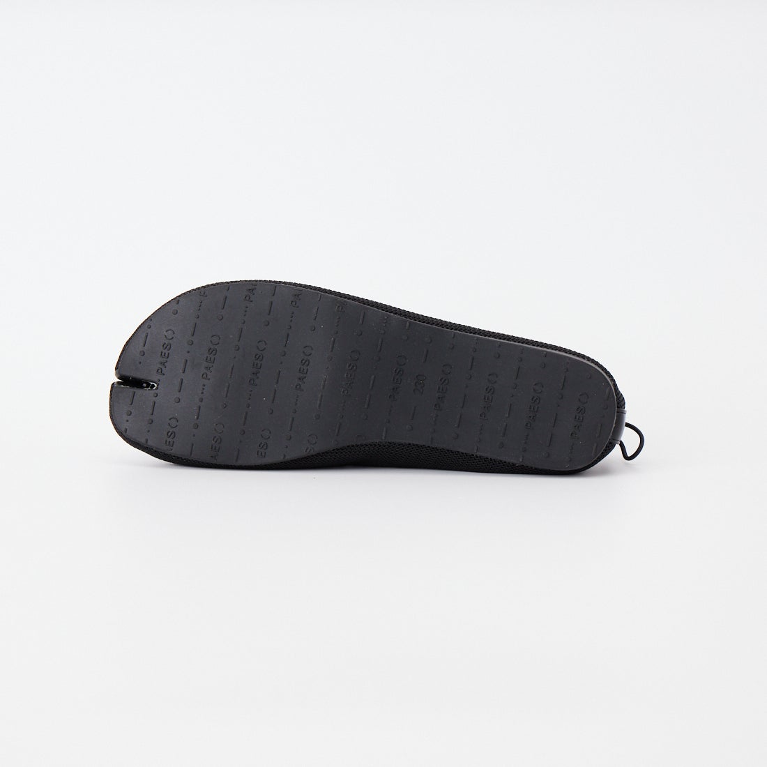 PAES [ペイズ] メッシュエア ストリングフラットシューズ [MESH-AIR-STRING-FLAT] BLACK