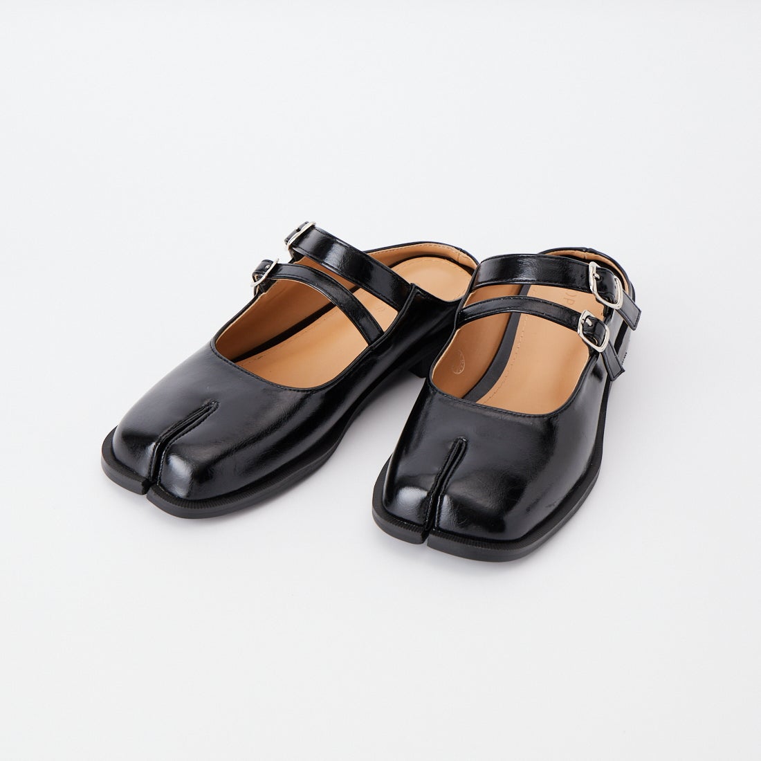 PAES [ペイズ] ダブルバックルミュール [DOUBLE-BUCKLE-MULE] BLACK