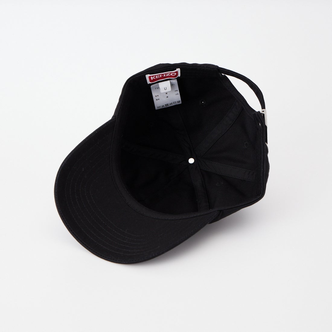 KENZO [ケンゾー] Boke Flower 2.0 刺繍コットンキャップ [FG58AC421F41] 99 BLACK