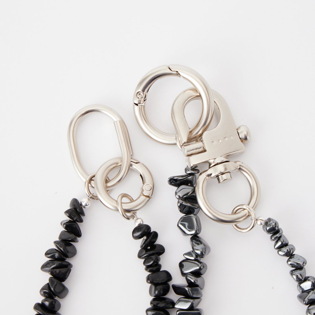 Name. [ネーム] マルチWAYチェーンネックレス [NMAC-017] BLACK