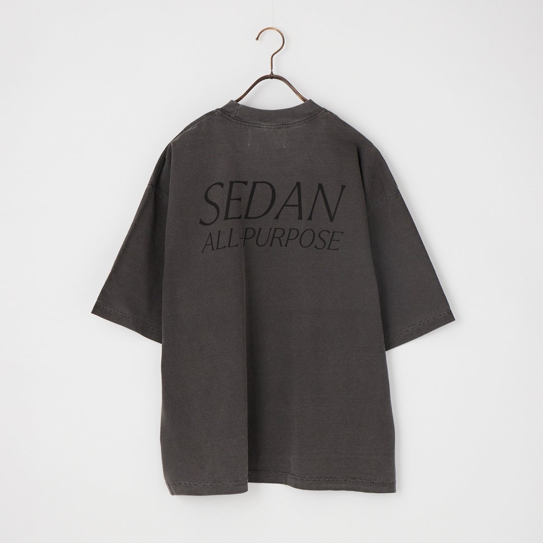 SEDAN ALL-PURPOSE [セダン オールパーパス] ガーメントダイショートスリーブTシャツ [SD26S-CT13] CHARCOAL