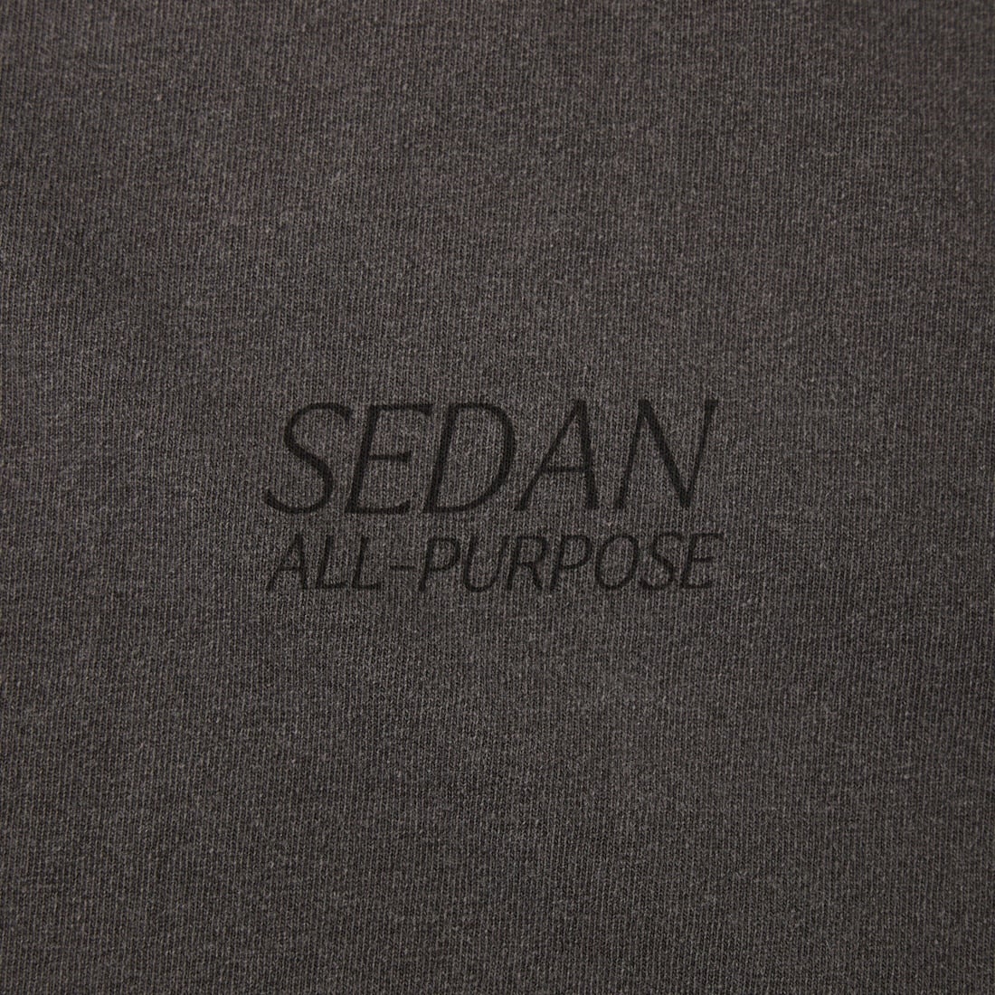 SEDAN ALL-PURPOSE [セダン オールパーパス] ガーメントダイショートスリーブTシャツ [SD26S-CT13] CHARCOAL