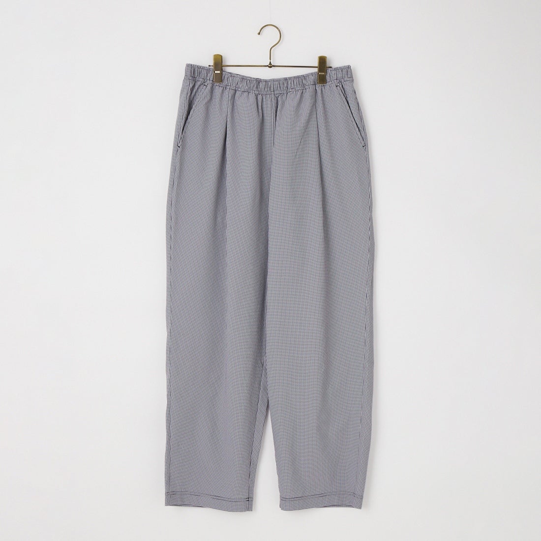 THOUSAND MILE [サウザンド マイル] 別注 チェックショートスリーブTシャツ パンツセットアップ [TM261CK50851-JF] 91 BLK CK