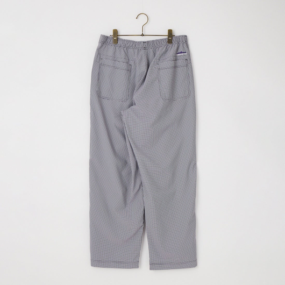 THOUSAND MILE [サウザンド マイル] 別注 チェックショートスリーブTシャツ パンツセットアップ [TM261CK50851-JF] 91 BLK CK