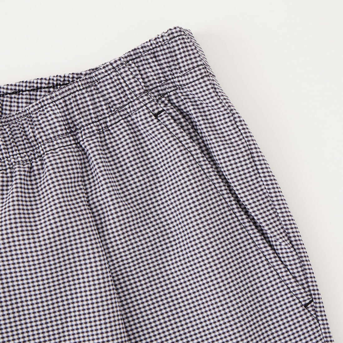 THOUSAND MILE [サウザンド マイル] 別注 チェックショートスリーブTシャツ パンツセットアップ [TM261CK50851-JF] 91 BLK CK
