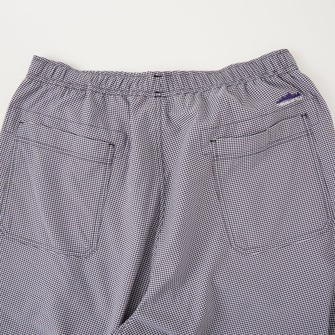 THOUSAND MILE [サウザンド マイル] 別注 チェックショートスリーブTシャツ パンツセットアップ [TM261CK50851-JF] 91 BLK CK