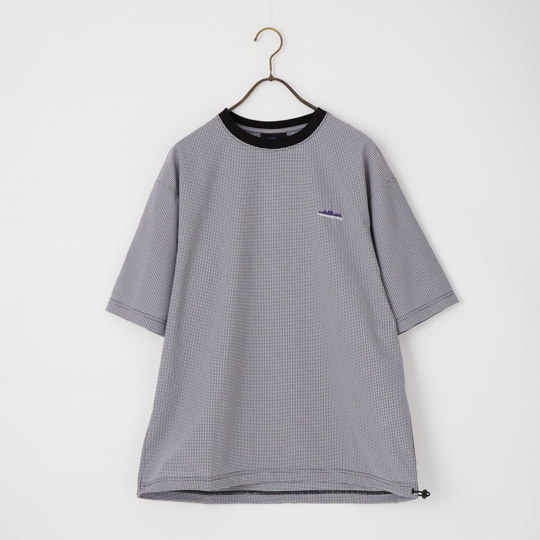 THOUSAND MILE [サウザンド マイル] 別注 チェックショートスリーブTシャツ パンツセットアップ [TM261CK50851-JF] 91 BLK CK