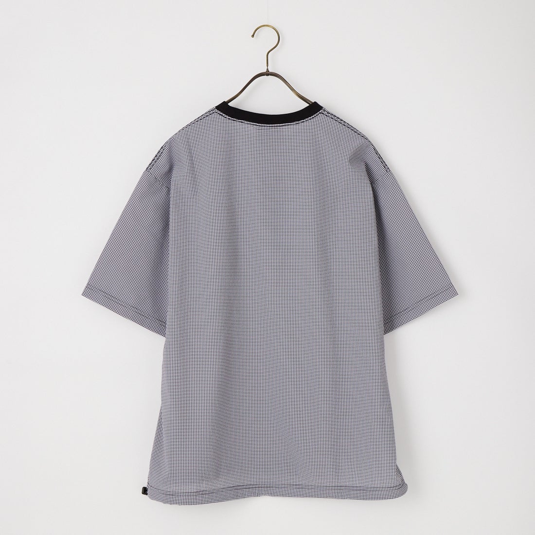 THOUSAND MILE [サウザンド マイル] 別注 チェックショートスリーブTシャツ パンツセットアップ [TM261CK50851-JF] 91 BLK CK