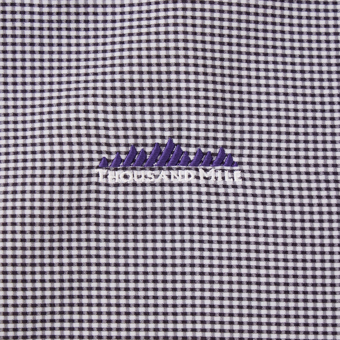 THOUSAND MILE [サウザンド マイル] 別注 チェックショートスリーブTシャツ パンツセットアップ [TM261CK50851-JF] 91 BLK CK