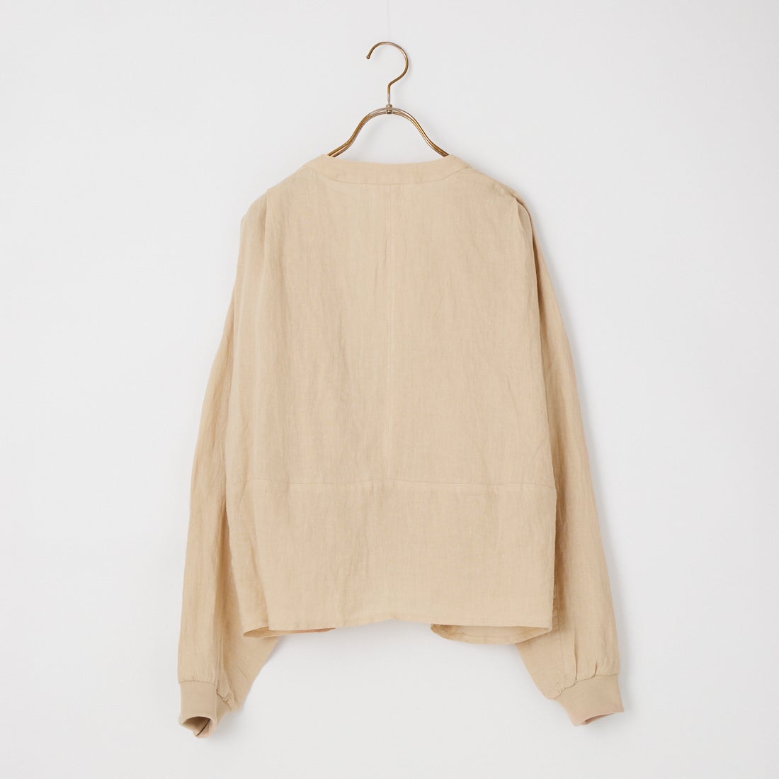 TenuE [テニュイ] リネンシアーカーディガン [26010200] BEIGE