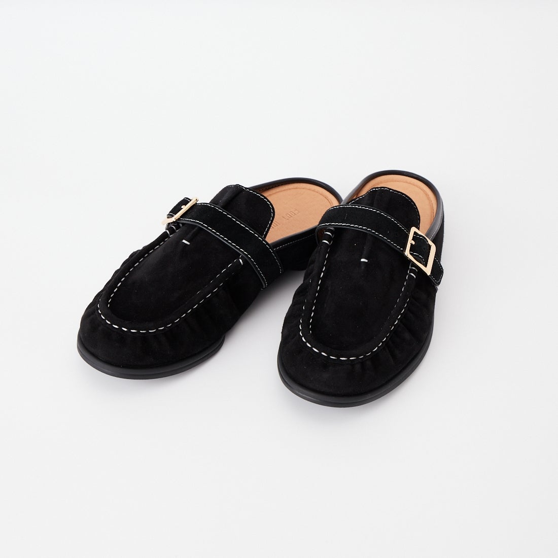 FOOT INDUSTRY [フットインダストリー] レザーミュール [AUE014-006] ANTHRACIT