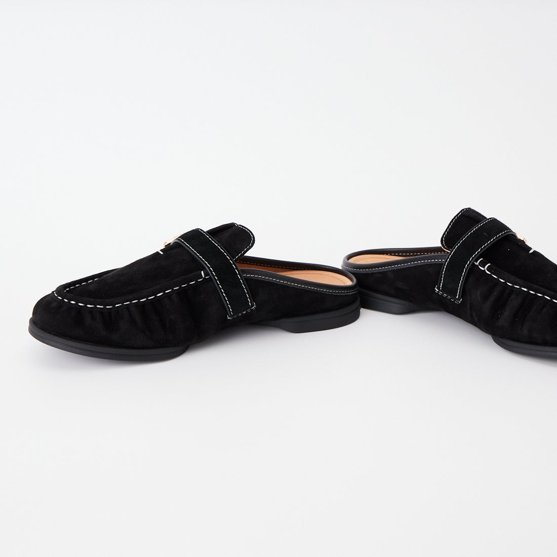 FOOT INDUSTRY [フットインダストリー] レザーミュール [AUE014-006] ANTHRACIT