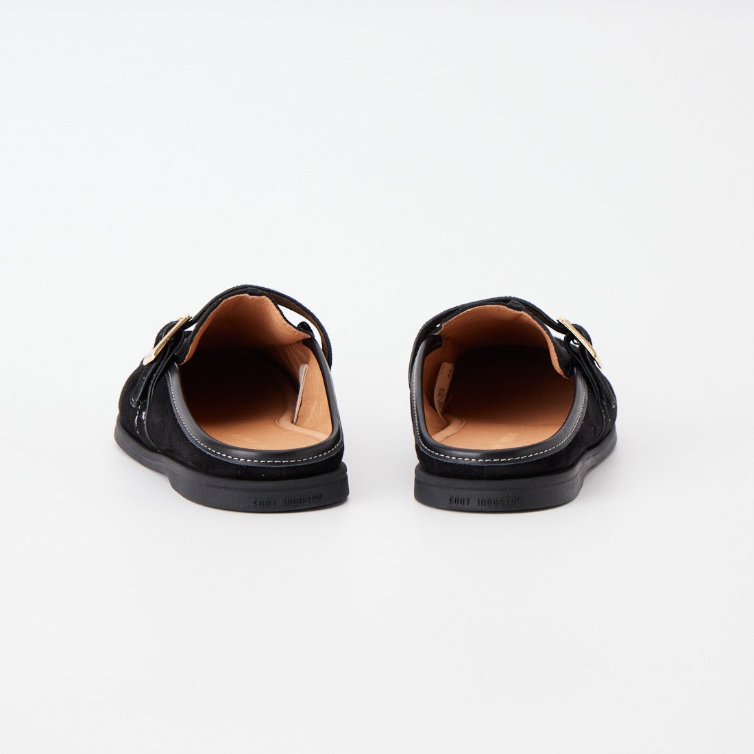 FOOT INDUSTRY [フットインダストリー] レザーミュール [AUE014-006] ANTHRACIT