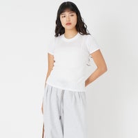 WHITE&&モデル身長：162cm 着用サイズ：ONE SIZE&&