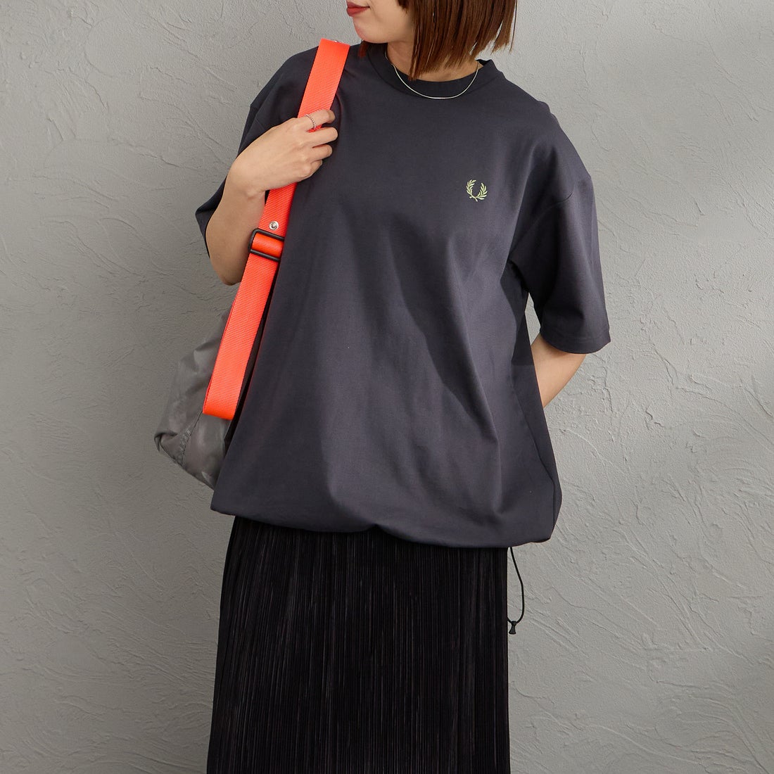ANCHOR GRE&&モデル身長：159cm 着用サイズ：S&&