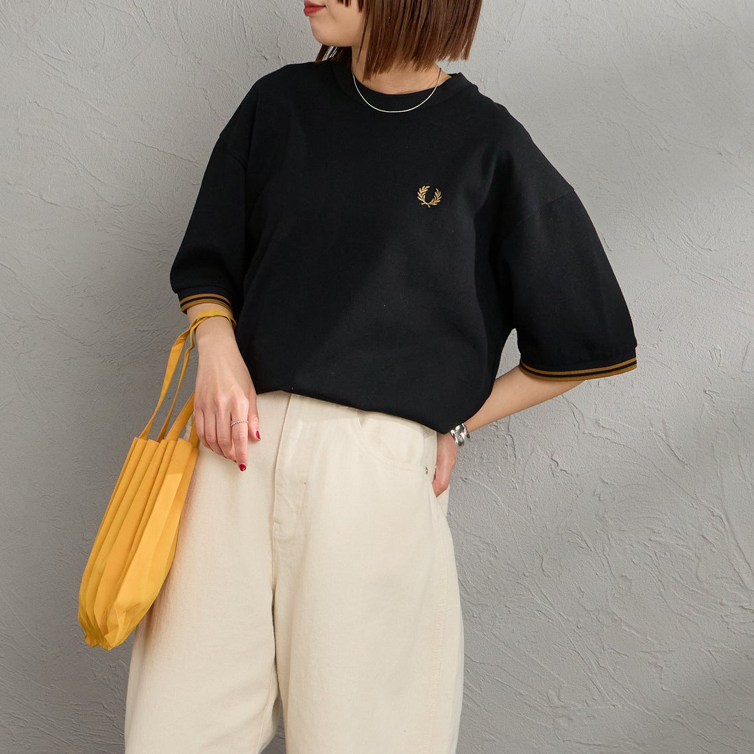 BLACK/DARK&&モデル身長：159cm 着用サイズ：S&&