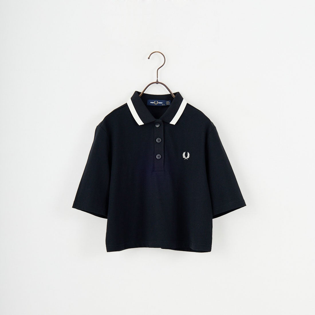 FRED PERRY [フレッドペリー] ボールドティップラインポロシャツ [G2182] 102 BLACK