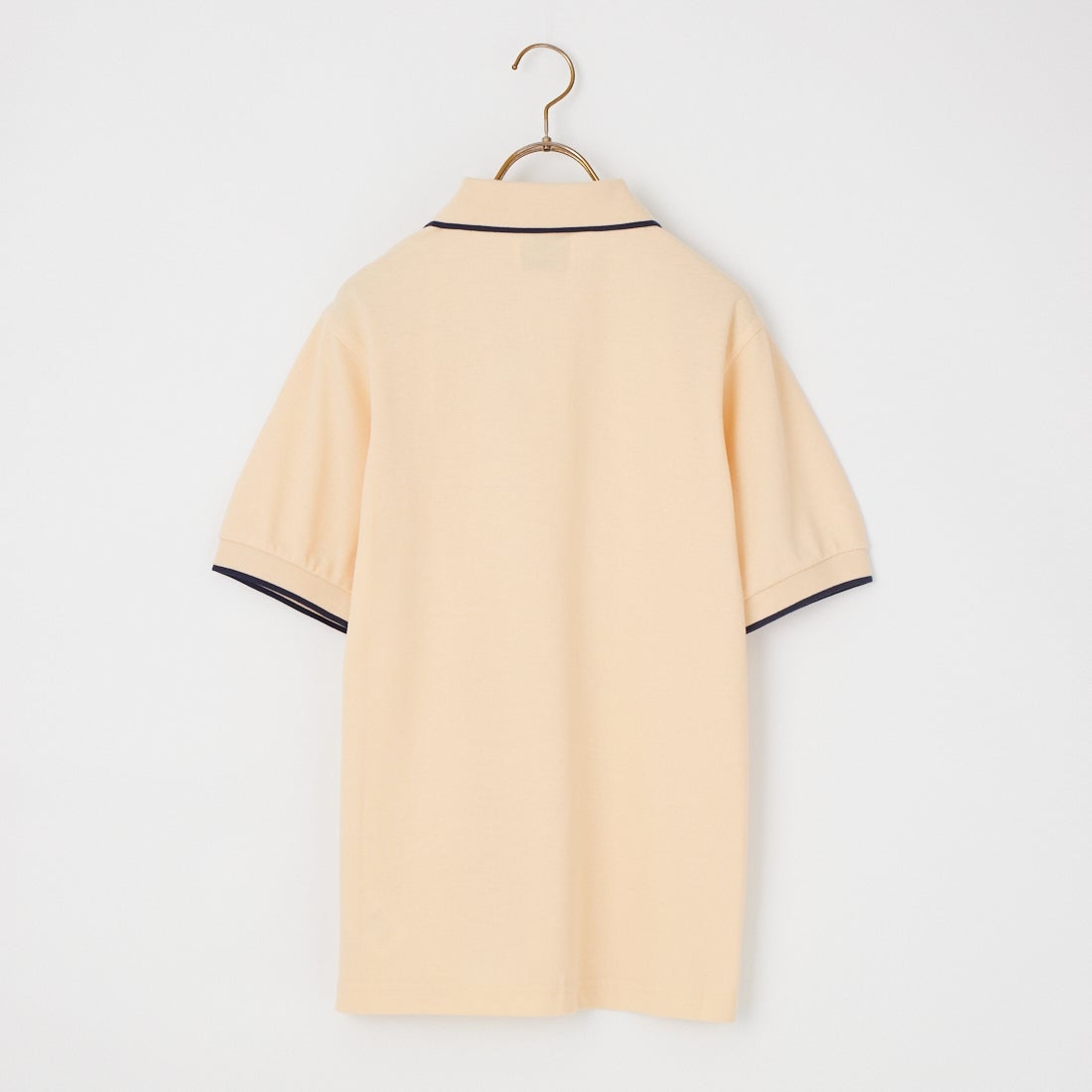 THE FOX [ザフォックス] 別注 ワンポイントロゴ ティップラインポロシャツ [JFU26SS-09-JF] ECRU