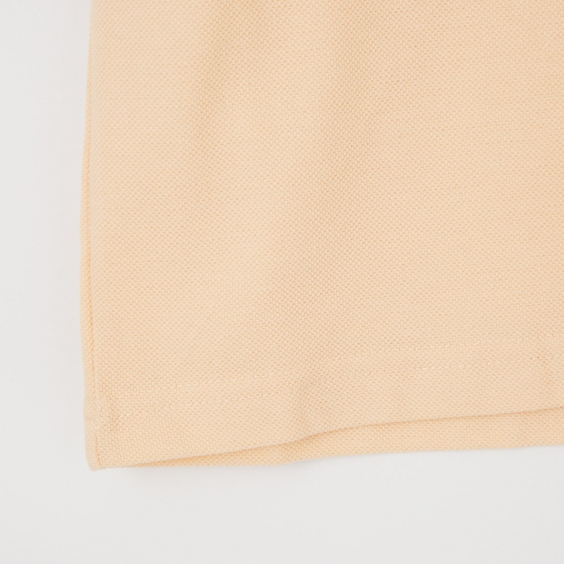 THE FOX [ザフォックス] 別注 ワンポイントロゴ ティップラインポロシャツ [JFU26SS-09-JF] ECRU