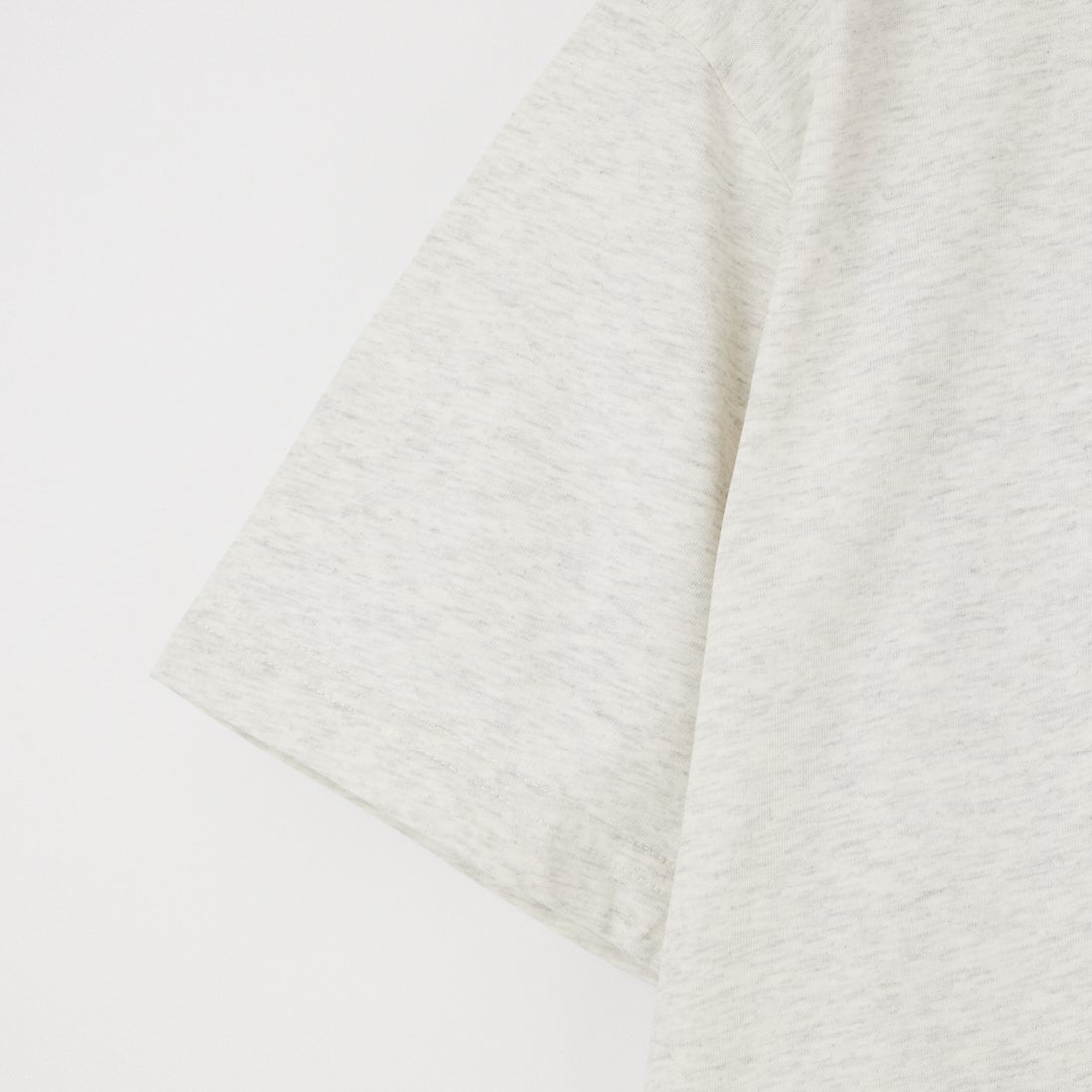 THE FOX [ザフォックス] 別注 ワンポイントロゴワッペン リンガーTシャツ [JFU26SS-10-JF] ASH