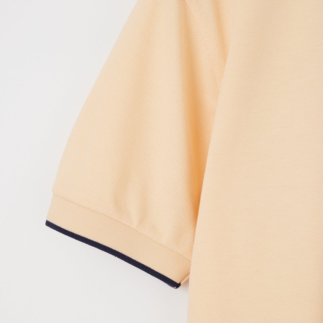THE FOX [ザフォックス] 別注 ワンポイントロゴ ティップラインポロシャツ [JFU26SS-09-JF] ECRU