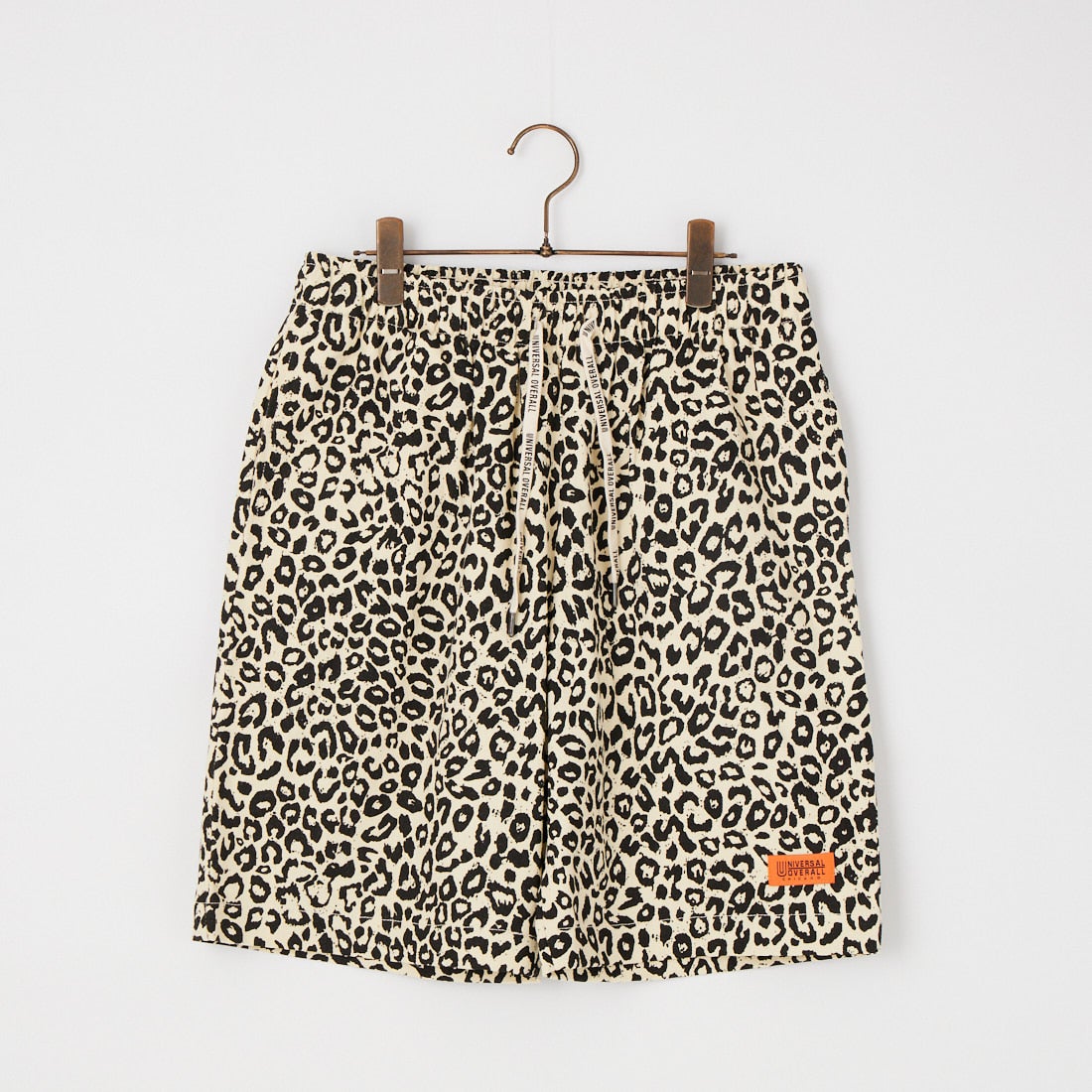 UNIVERSAL OVERALL [ユニバーサルオーバーオール] 別注 シェフショーツ [U2611657IN-JF] LEOPARD WH