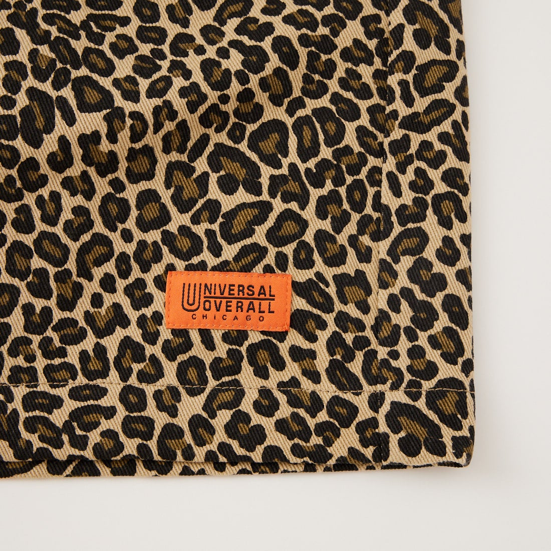 UNIVERSAL OVERALL [ユニバーサルオーバーオール] 別注 シェフショーツ [U2611657IN-JF] LEOPARD BE